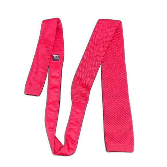 U.S. Polo Assn. Red Tie Men’s Skinny Flat Bottom 56” x 2.25” Retro Preppy Mod - Picture 1 of 4